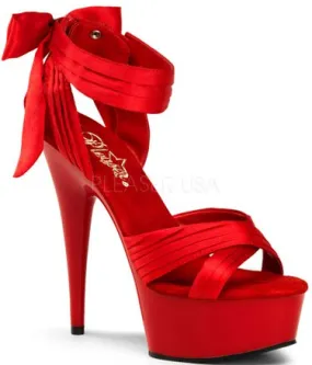 6" Stiletto Criss-Cross Platform (DELIGHT-668) High Heels And Thongs