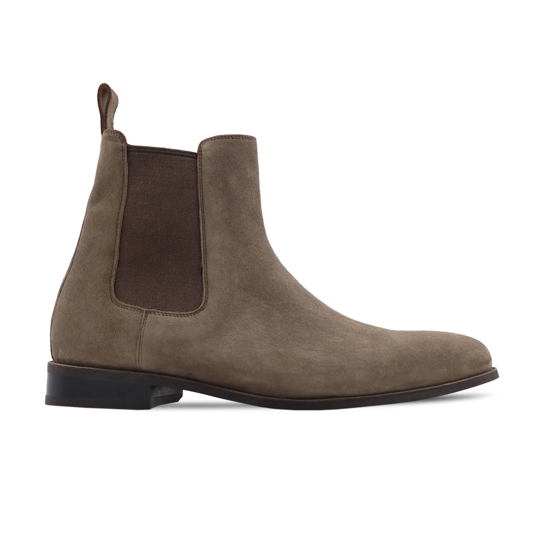 Bochum - Men's Light Brown Kid Suede Chelsea Boot Madewell Ainsley Chelsea Boots