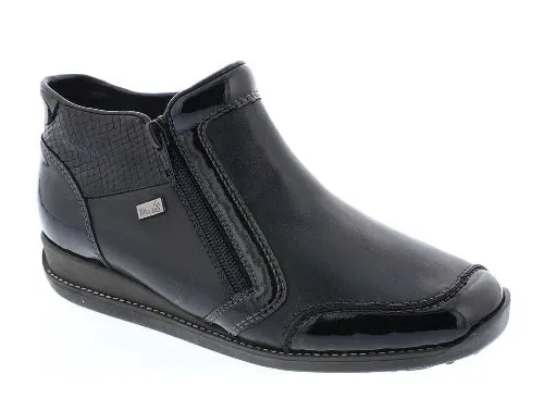 Rieker 44278-00 Lined Ankle Boot Earth Origins Suede Ankle Boots