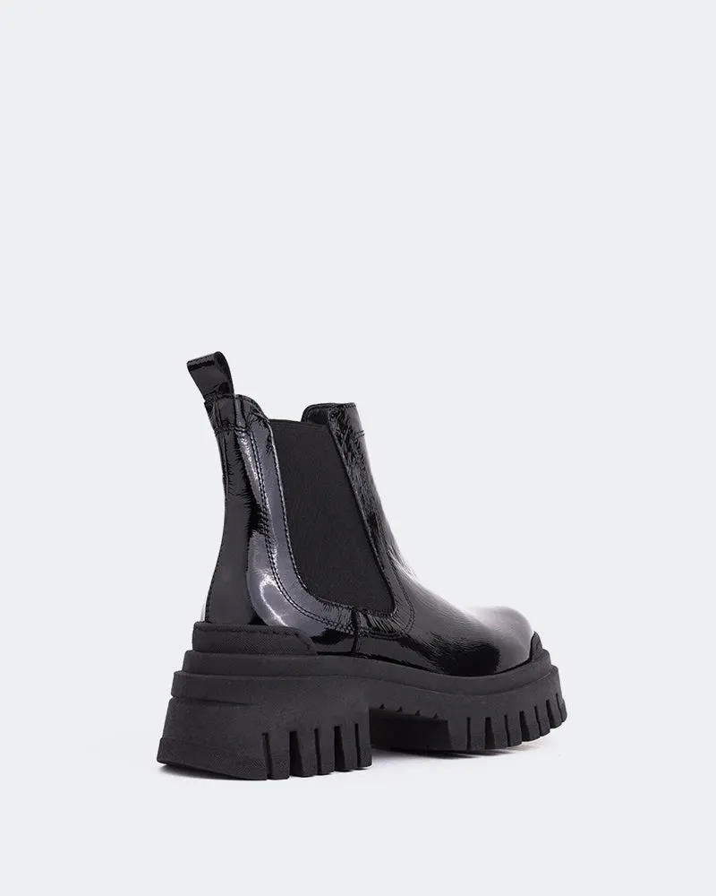 Chelsea Boots Fat Legs Kamloops Black Naplack