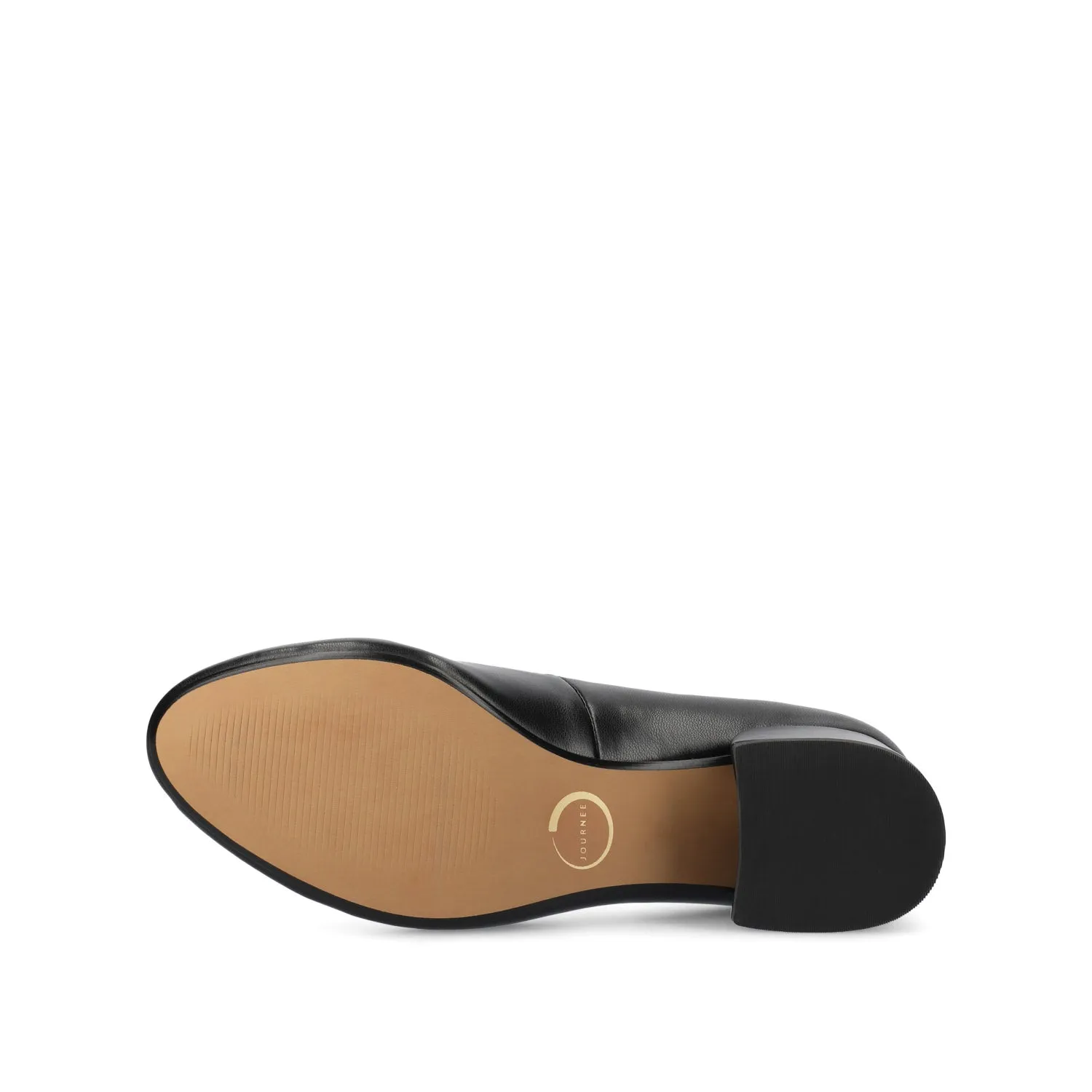 SAAR II VEGAN LEATHER PUMP HEELS IN WIDE Purple High Heel Shoes For Womens