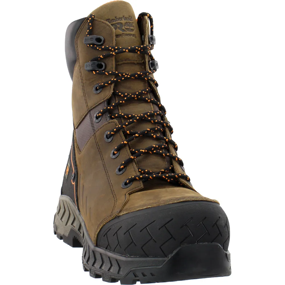 Summit 8 Inch Waterproof Composite Toe Work Boots Dry Cracked Feet From Work Boots