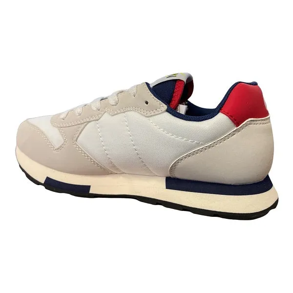 Sun68 scarpa sneakers da ragazzo Boy's Niki Solid Z32318 01 bianco Og Sneakers