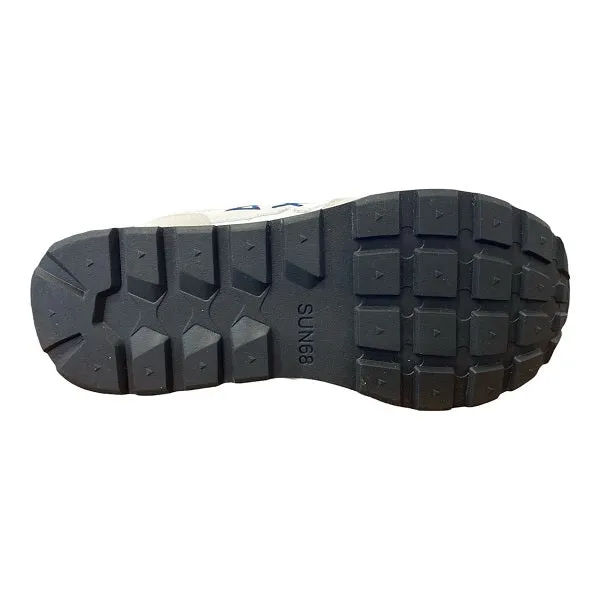 High Top Platform Sneakers Sun68 scarpa sneakers da ragazzo Boy's Niki Solid Z32318 01 bianco