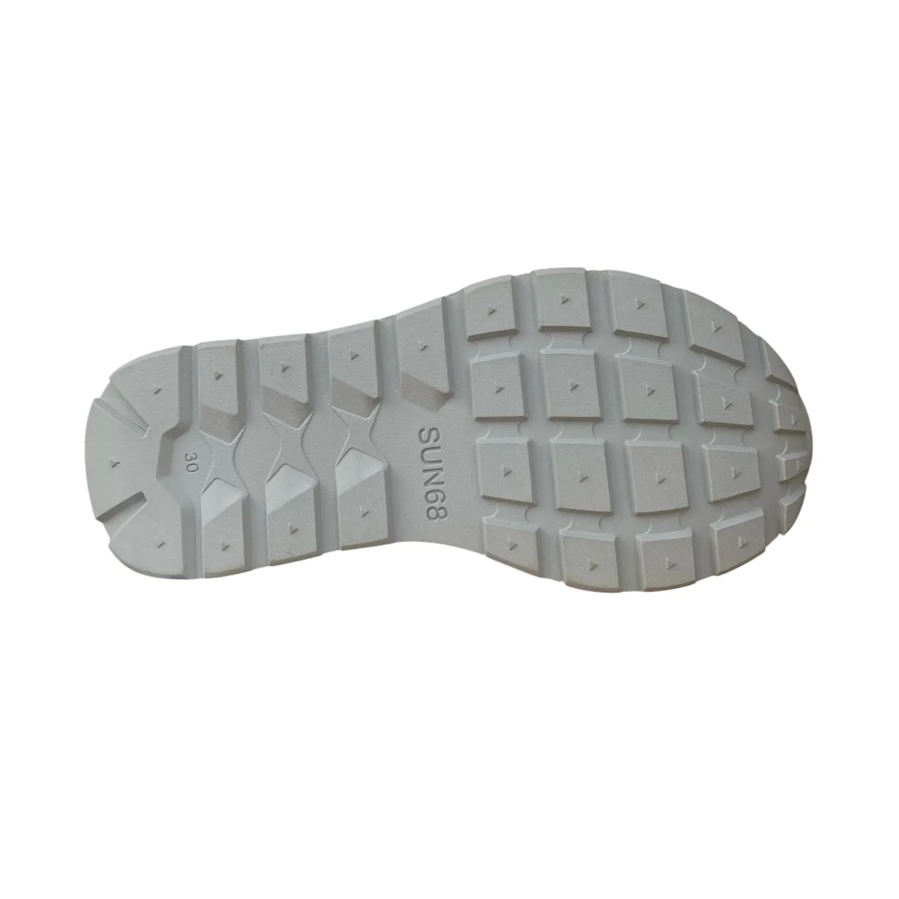 Sun68 scarpa sneakers in pelle con laccio elastico e stappo da bambina Big Ally Z35408K 44 argento Sneakers Size Chart