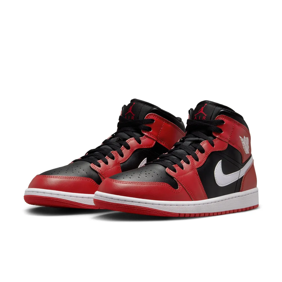 Air Jordan 1 Mid 'Gym Red Black Toe' James Harden Basketball Shoes Vol 5