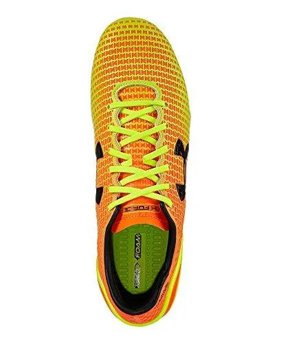 Clutchfit Force Fg Soccer Cleats 8 Blaze Red/High Voltage Yellow/Black Classic Soccer Cleats