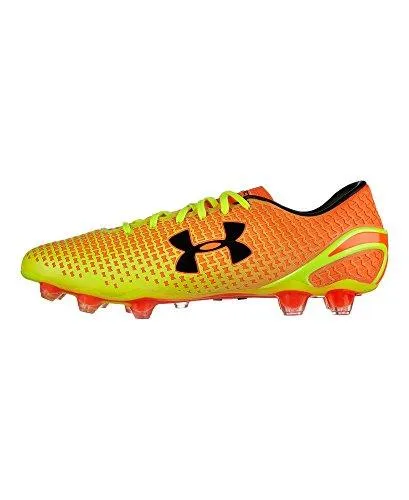Baseball Vs Soccer Cleats Clutchfit Force Fg Soccer Cleats 8 Blaze Red/High Voltage Yellow/Black