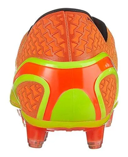 Clutchfit Force Fg Soccer Cleats 8 Blaze Red/High Voltage Yellow/Black Predator Edge Firm Ground Soccer Cleats