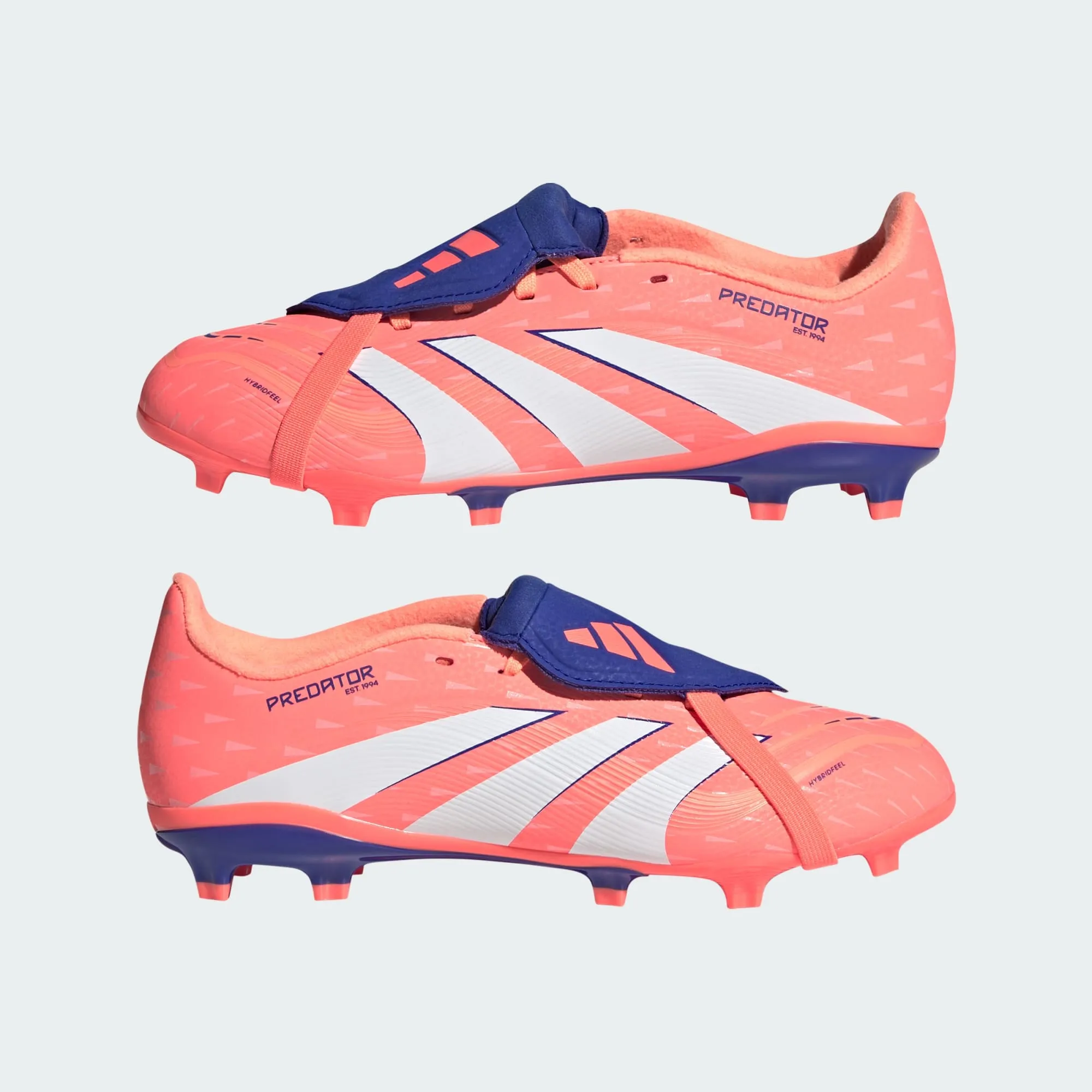 Elite Laceless Fg Soccer Cleats ADIDAS Predator League Jr Fold-Over Tongue FG - JP9918