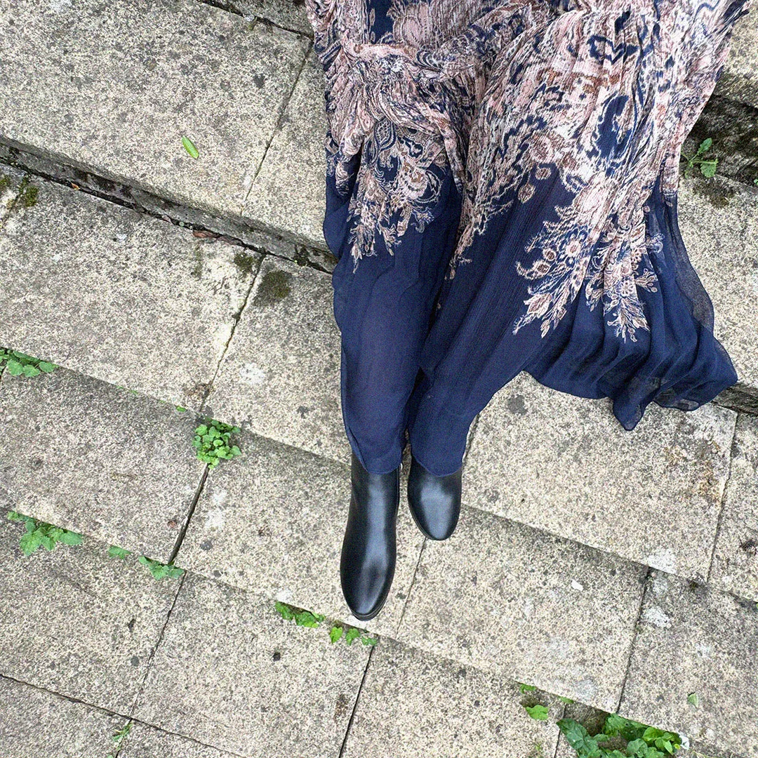 *CLAIRE - leather platform ankle boots Parisian Ankle Boots