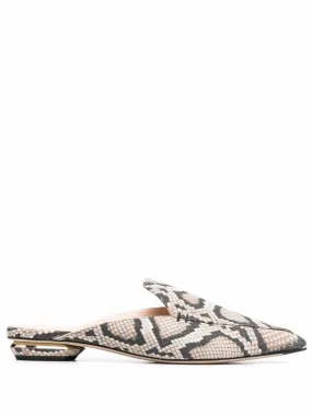 Mule Shoes For Sale BEYA 18mm snake print mules