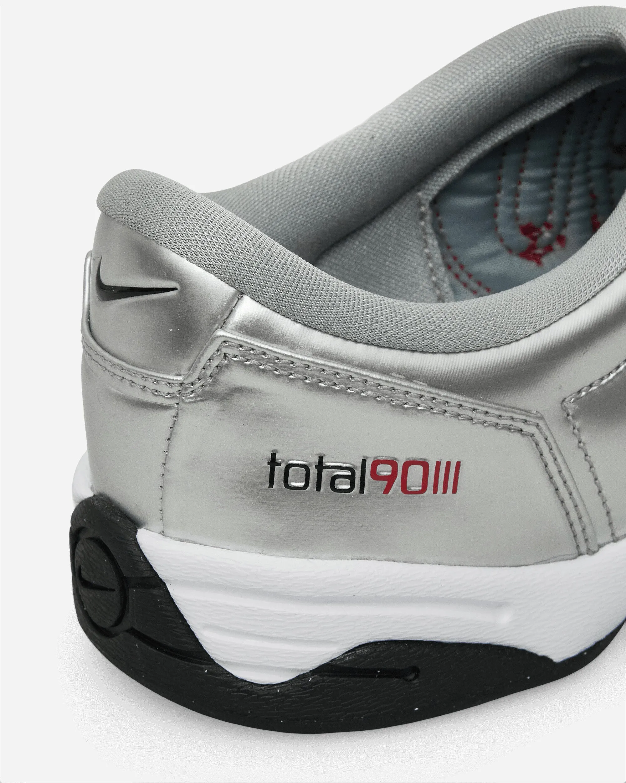 Total 90 Sneakers Metallic Silver / Black Elite Ft Firm Ground Soccer Cleats