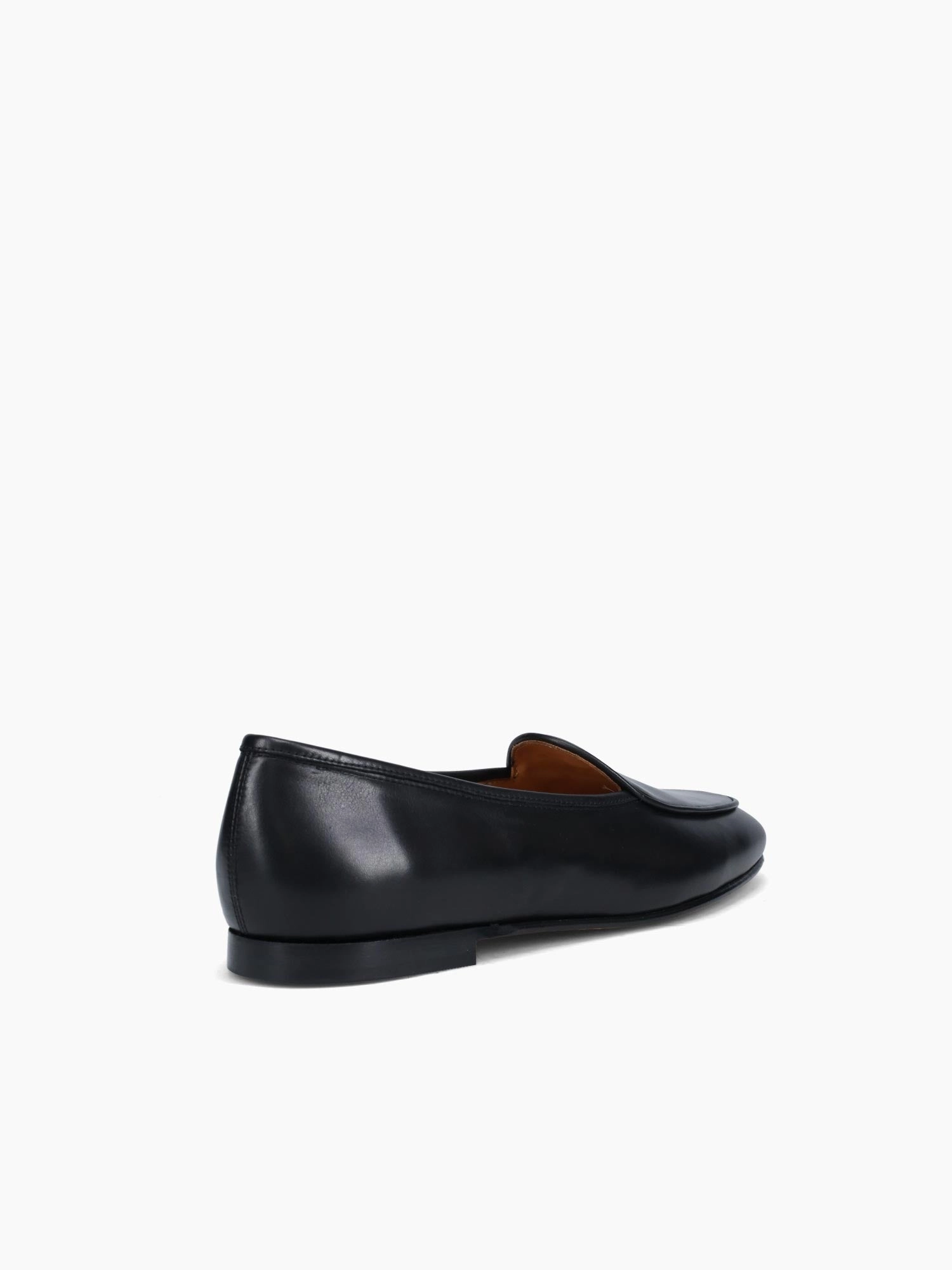Giulio Nero Savana Leather Saltshaker Flats Shoe