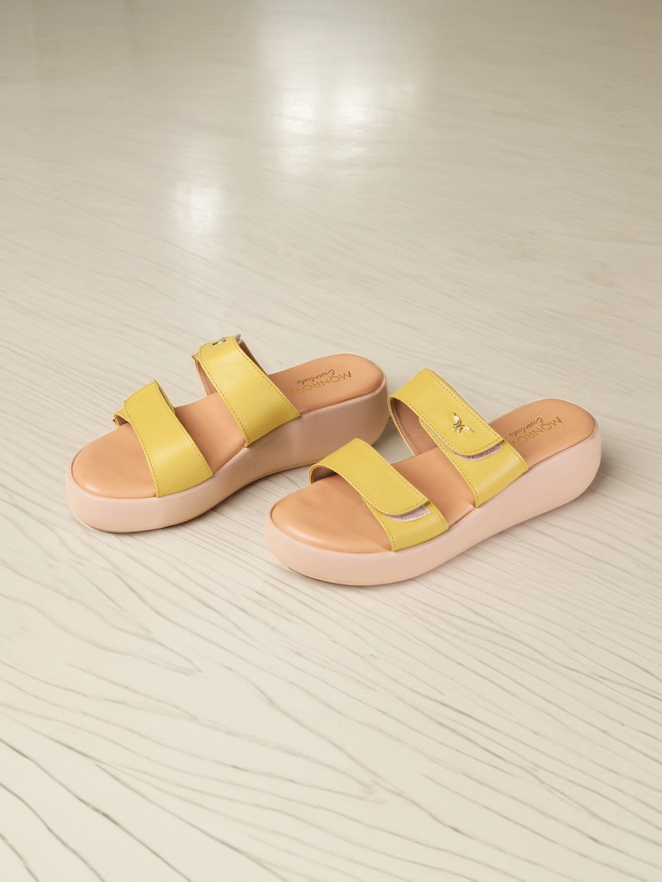 Terila Yellow Platform Heels Ice Cream High Heel Shoes