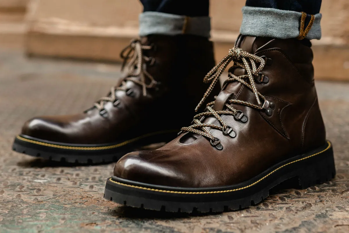 Waterproof Boots For Hiking The Craig Hiking Boot - Chocolate