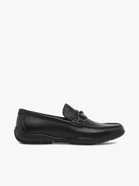 Best Shoe For Flat Thilo Black Soft Tumbled Leather