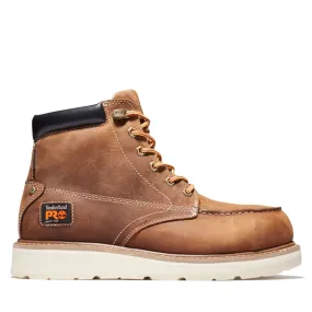 Timberland PRO Men's Gridworks 6-Inch Waterproof Alloy-Toe Work Boots Moc Toe Steel Toe Work Boots