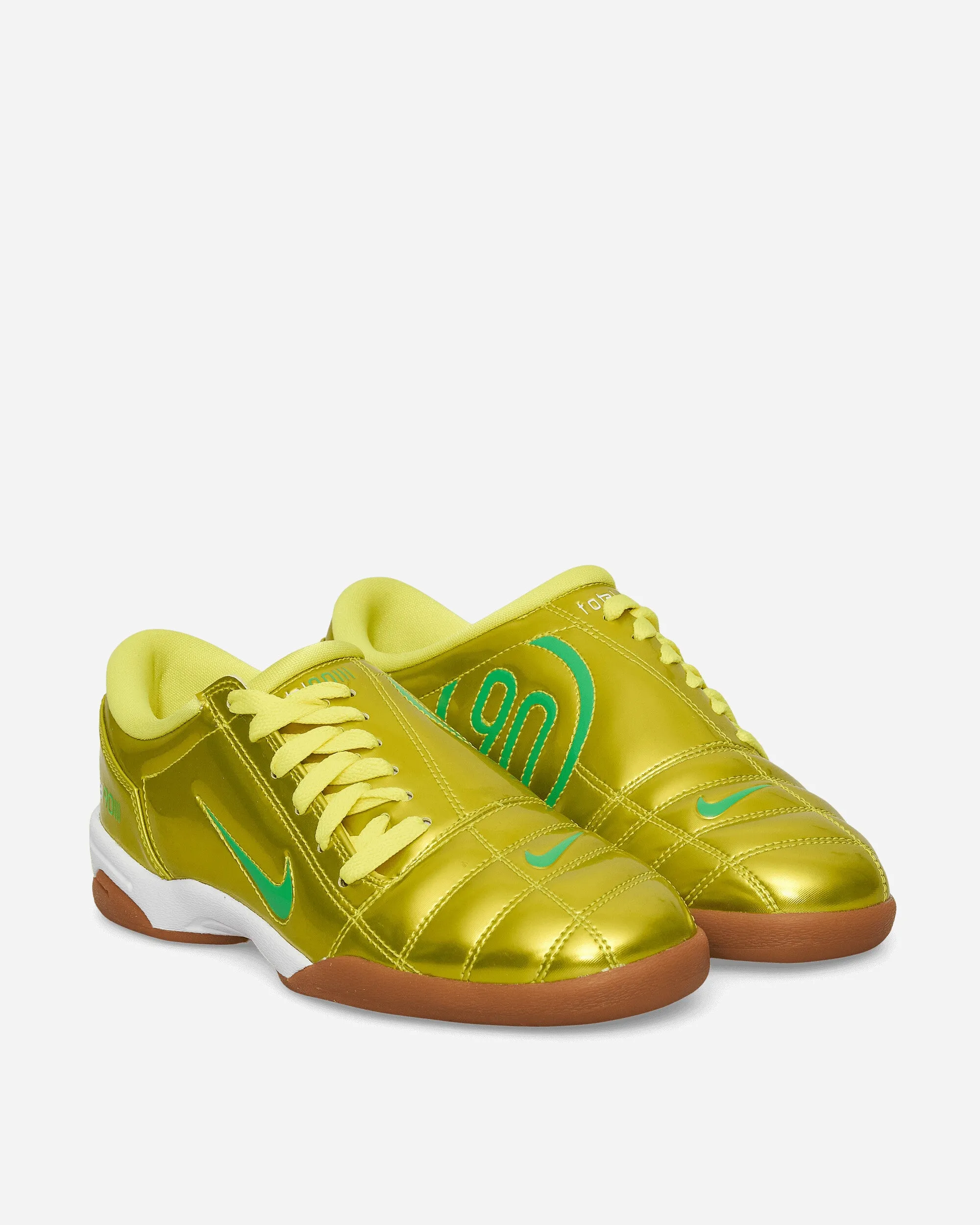 Total 90 Sneakers Dynamic Yellow / Green Spark Carbon Fiber Cleats Soccer