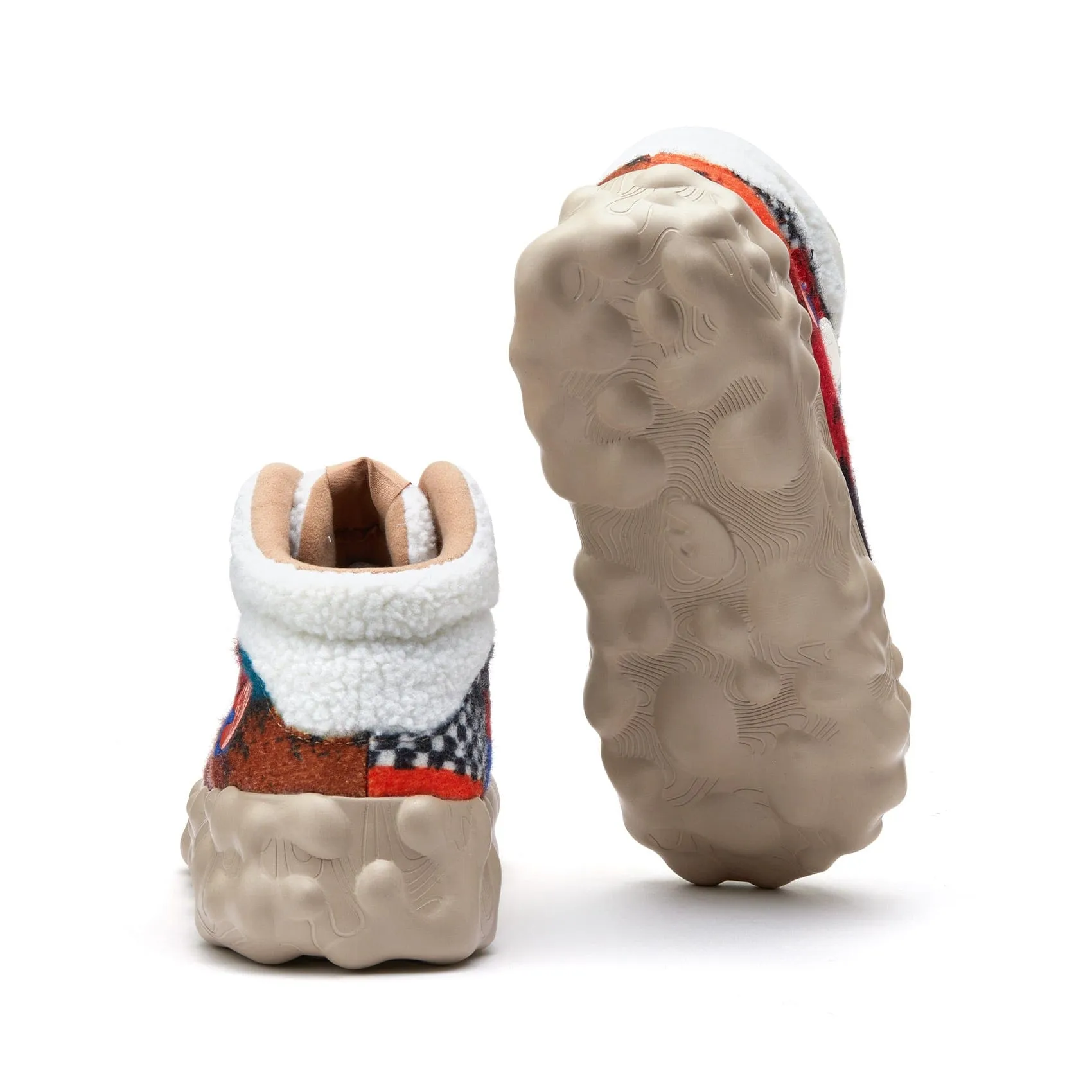 Multicolored Grids Figueras III Women Air Zoom Crossover Basketball Shoes