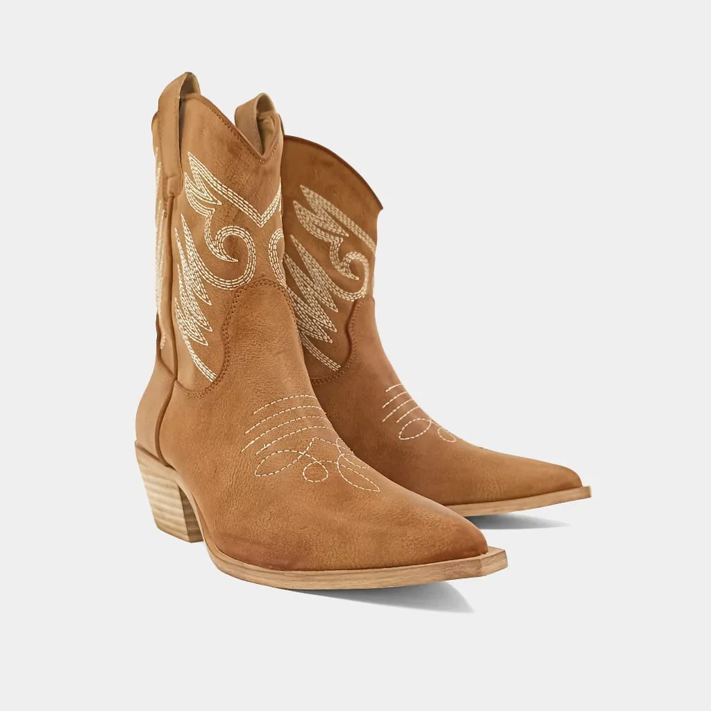 Pointed Toe Cowgirl Boots ZAHARA