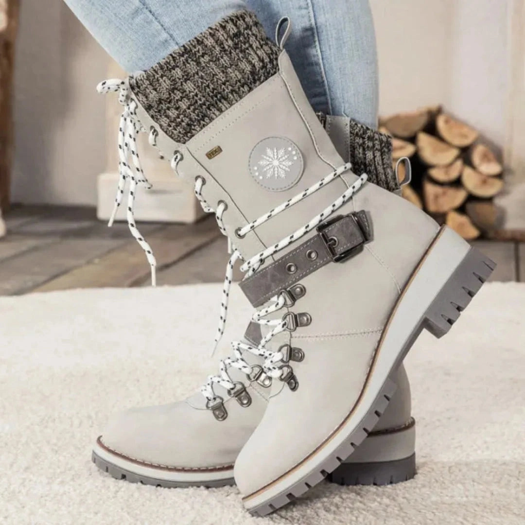 Tracy Lace-Up Snow Boots