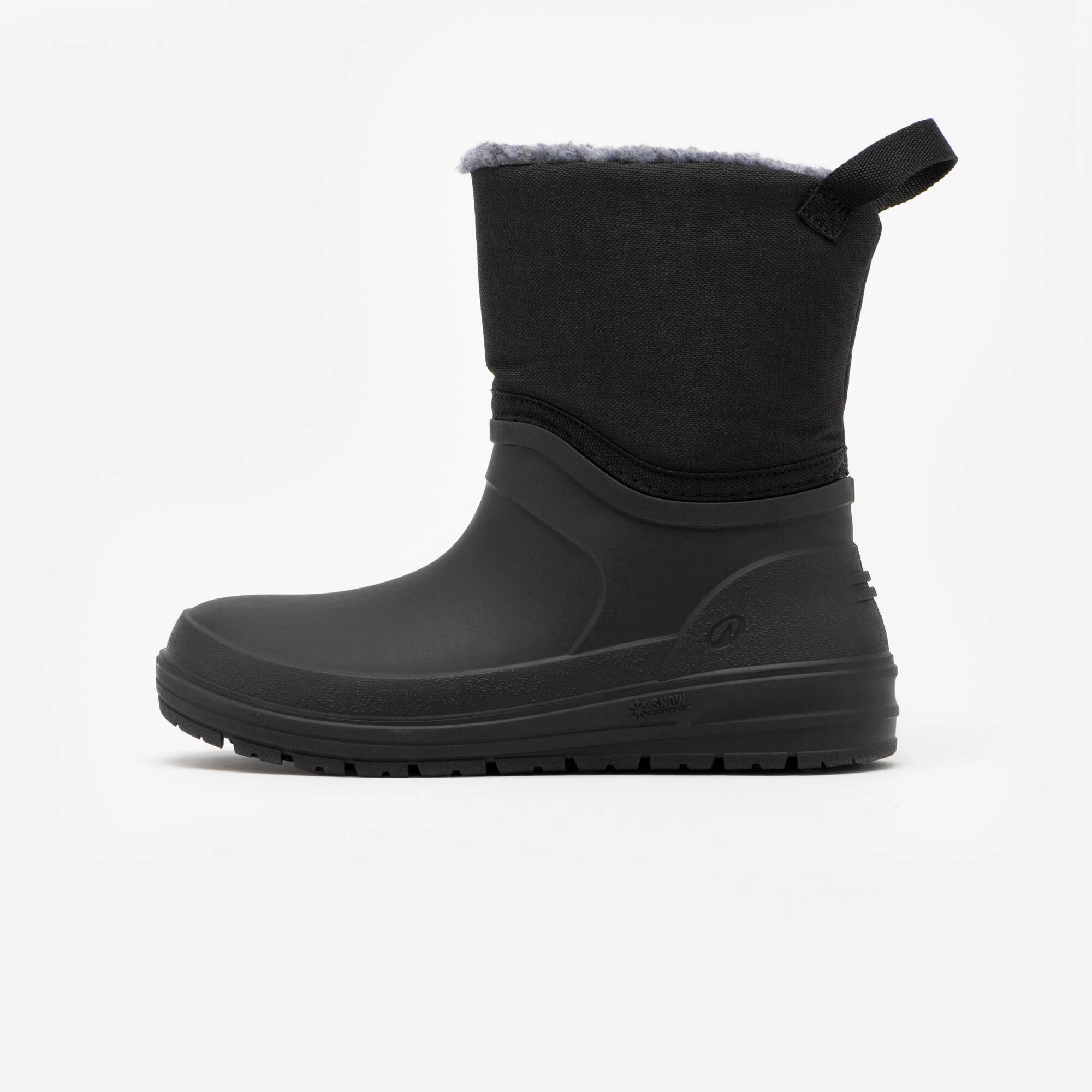 Wearing Ugg Boots In Snow Quechua Kids' NH100 Warm Waterproof Snow Boots