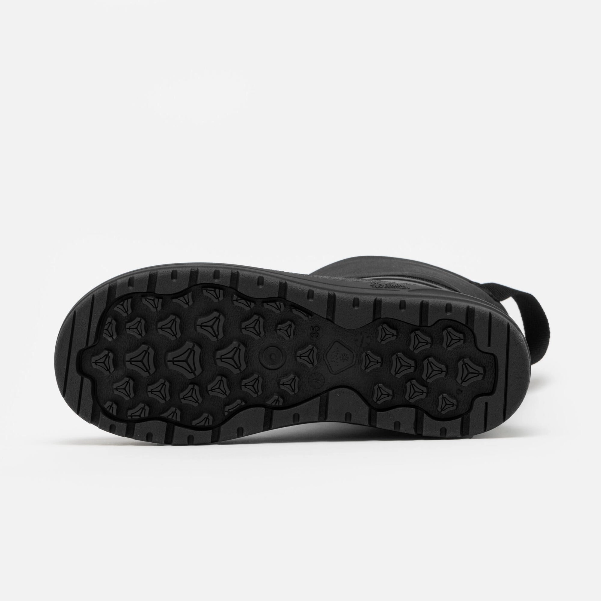 Quechua Kids' NH100 Warm Waterproof Snow Boots Shearling Lined Snow Boots