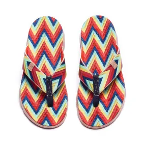 Triangle Women Majorca Flip Flops Cowboy Boots Flip Flops