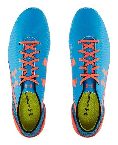 Ua Speedform Fg Soccer Cleats 7.5 Capri Green And Pink Soccer Cleats