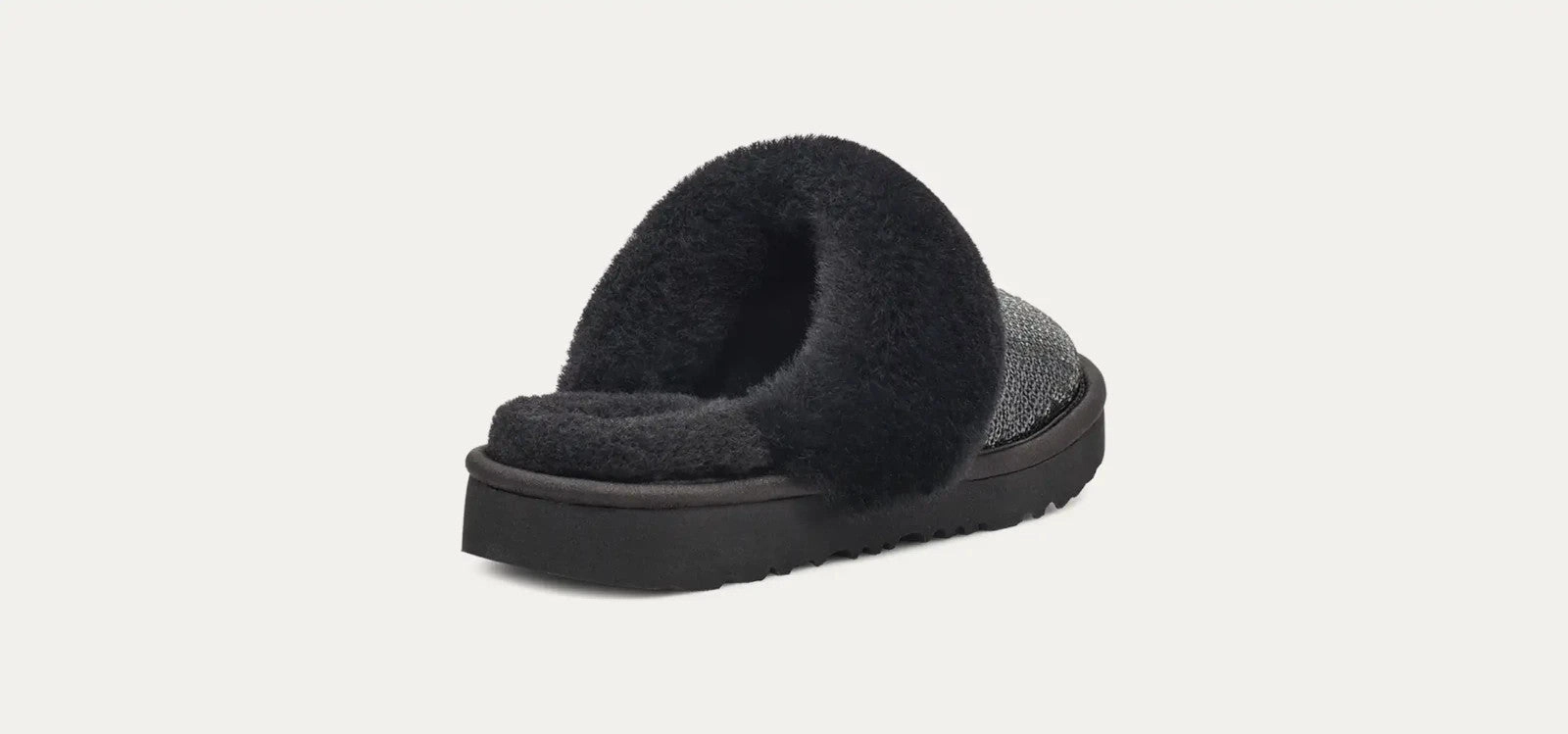 Slippers Tasman Maxi Curly UGG Cozy II Mirror Ball 1151772K-001 Slippers Kids Black Sequins Mule JOBB899