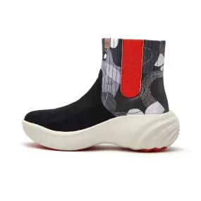 Hazy Night Sitges IV Women Drop In Midsole Basketball Shoes