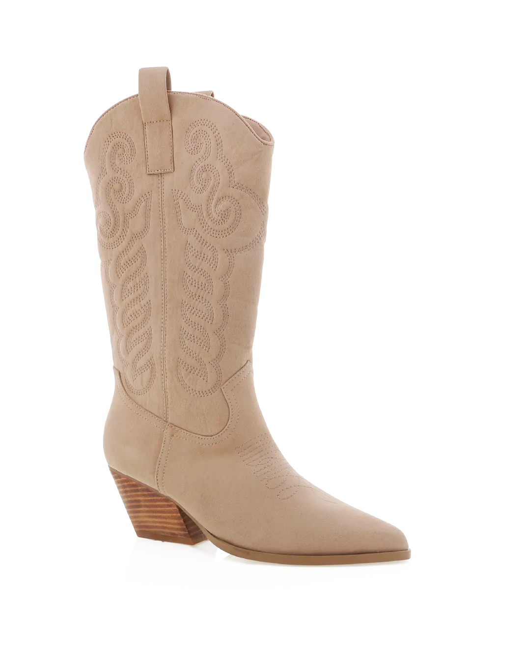 Day Of The Dead Cowhide Boots ZAYLIA - PORCINI SUEDE
