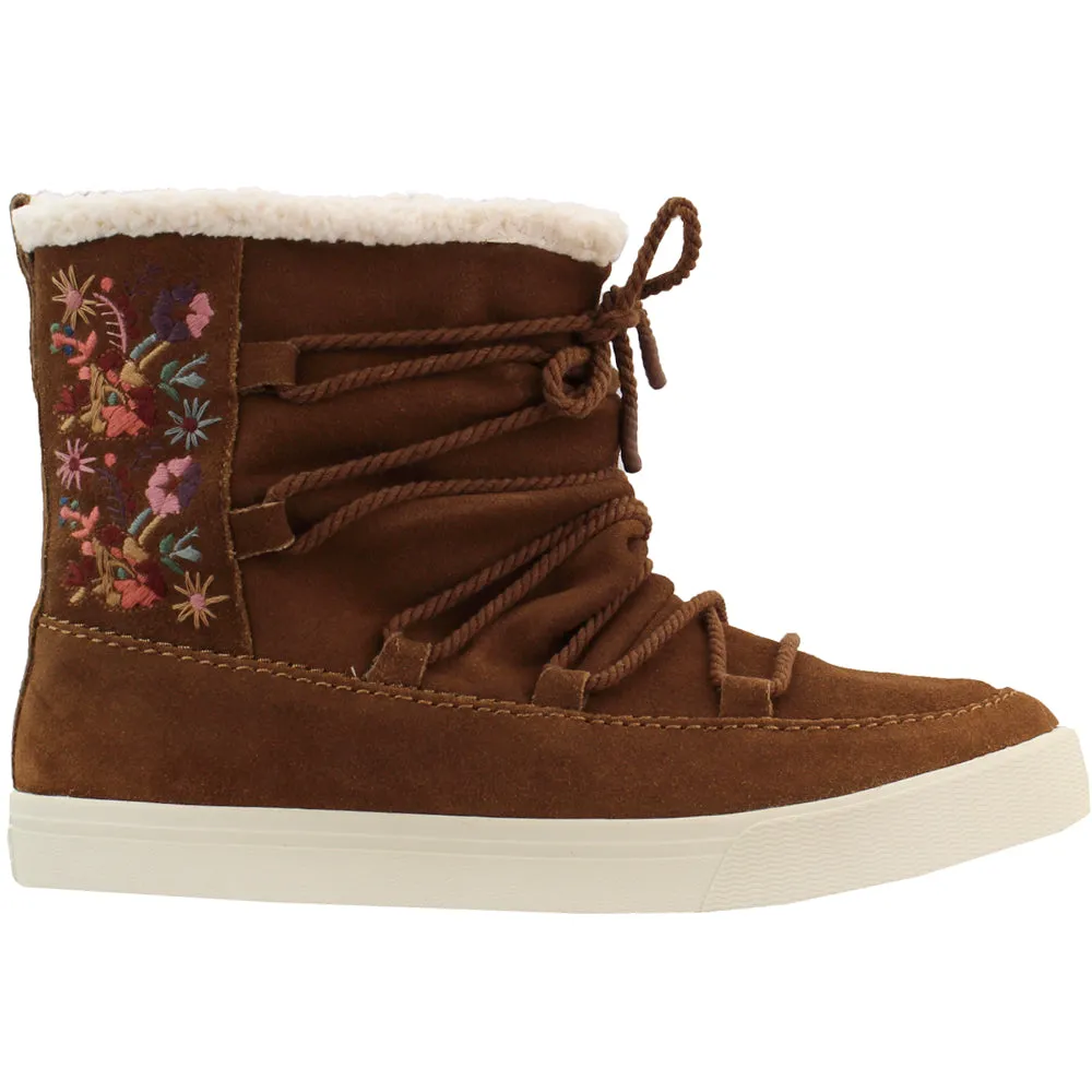 Oboz Vs Keen Hiking Boots Alpine Floral Round Toe Winter Booties