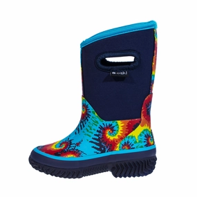 Circus Snow Boots Tie Dye Neoprene Rain/Snow Boots