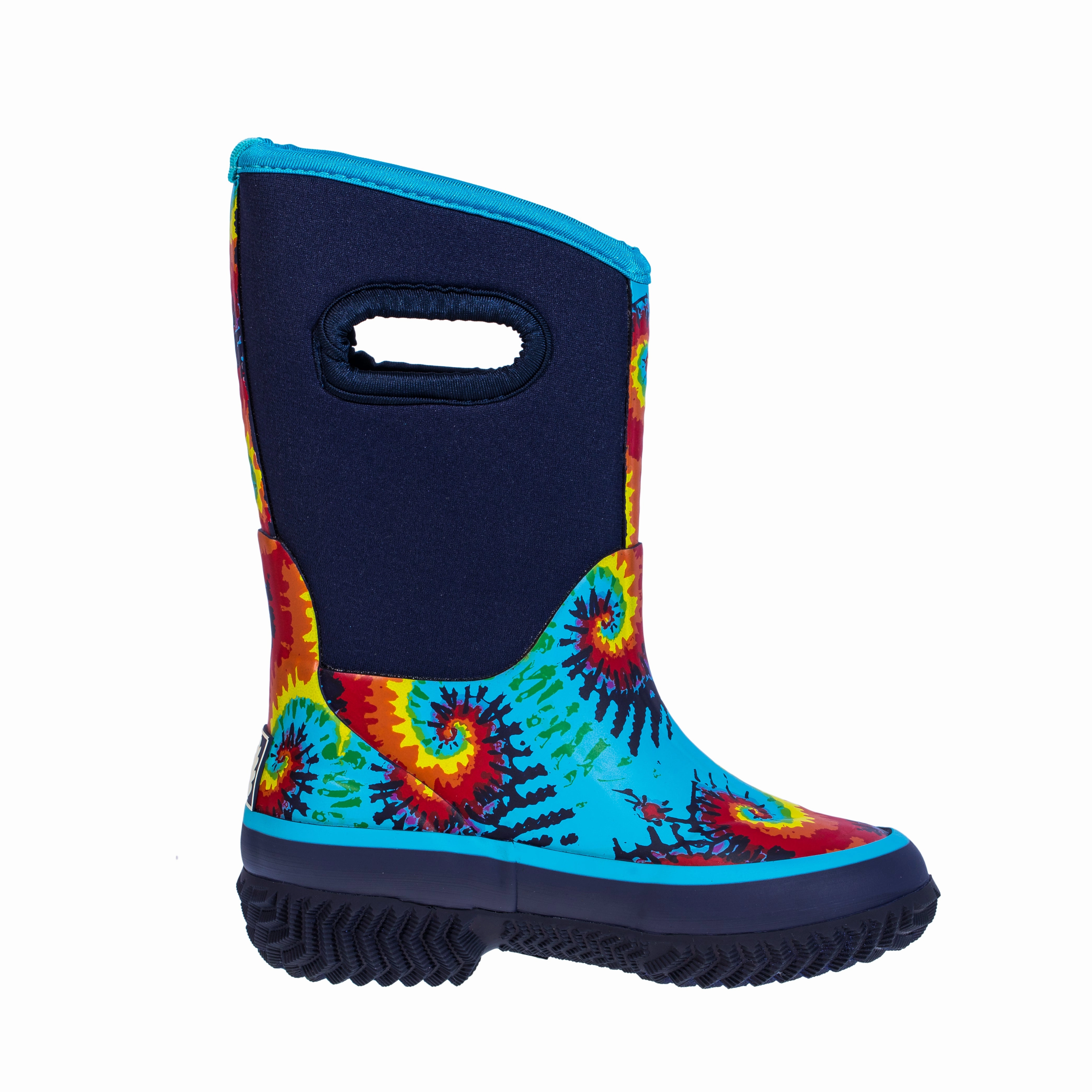 Disney Snow Boots Tie Dye Neoprene Rain/Snow Boots