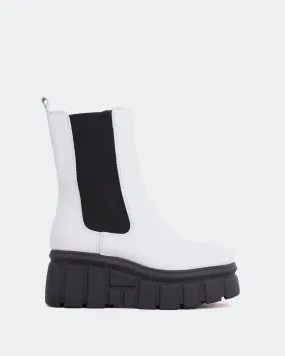 Mission White Leather Chelsea Boot Near Me