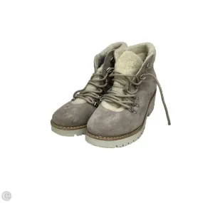Combat Boots Style Boots Combat By Sonoma In Beige, Size: 9.5