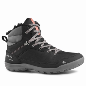 Jcpenney Snow Boots Quechua Women's SH100 MID Warm and Waterproof Hiking Boots