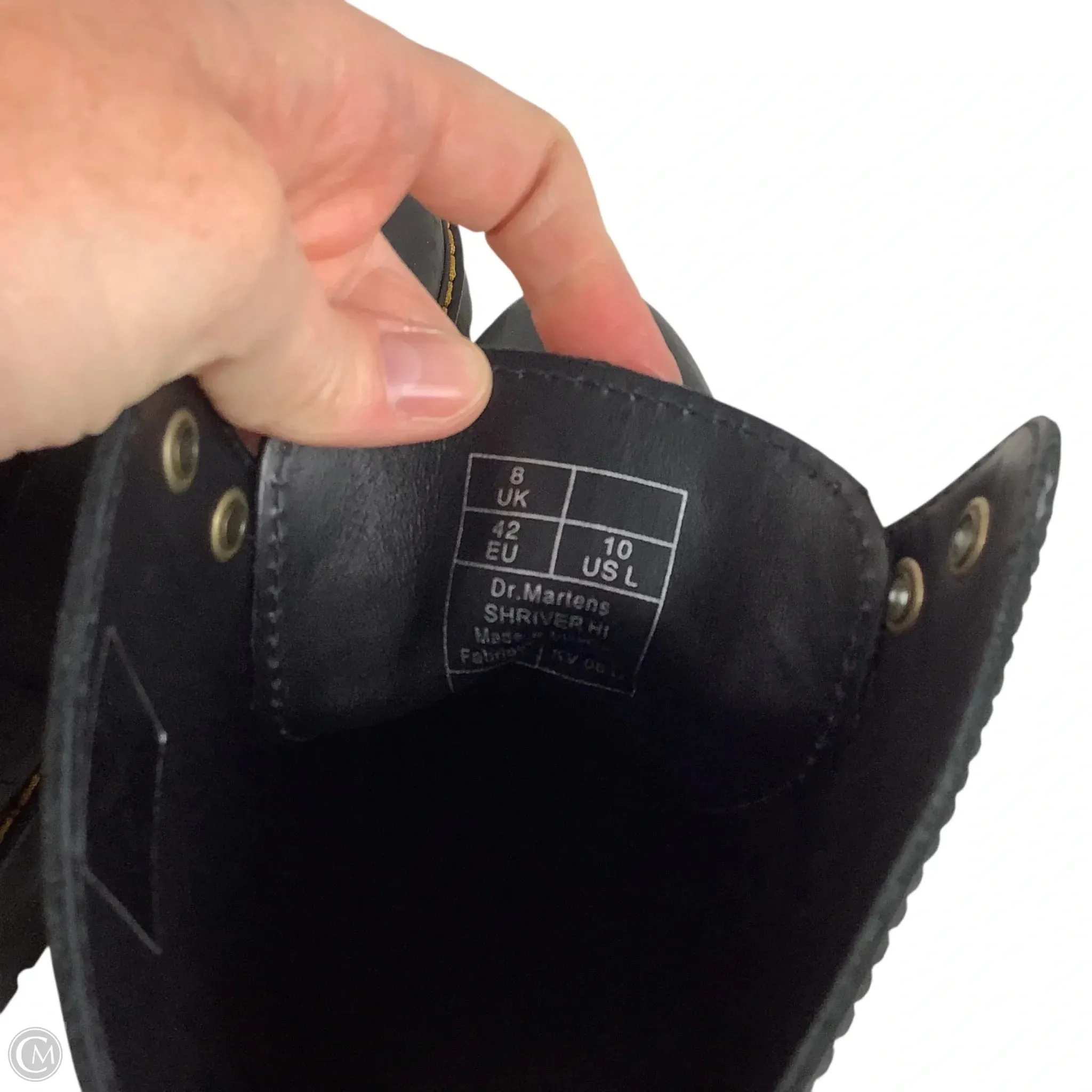 Fearne Combat Boot Boots Combat By Dr Martens In Black, Size: 10