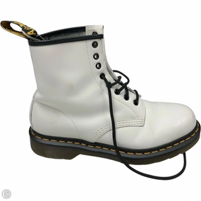 Boots Combat By Dr Martens In White, Size: 9 Combat Boots Vibram