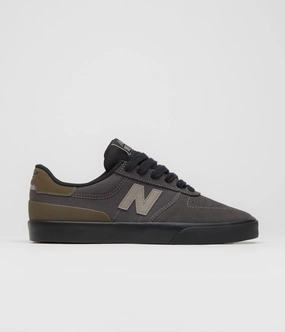 New Balance Numeric 272 Shoes - Black Cement New Balance Brown And Orange