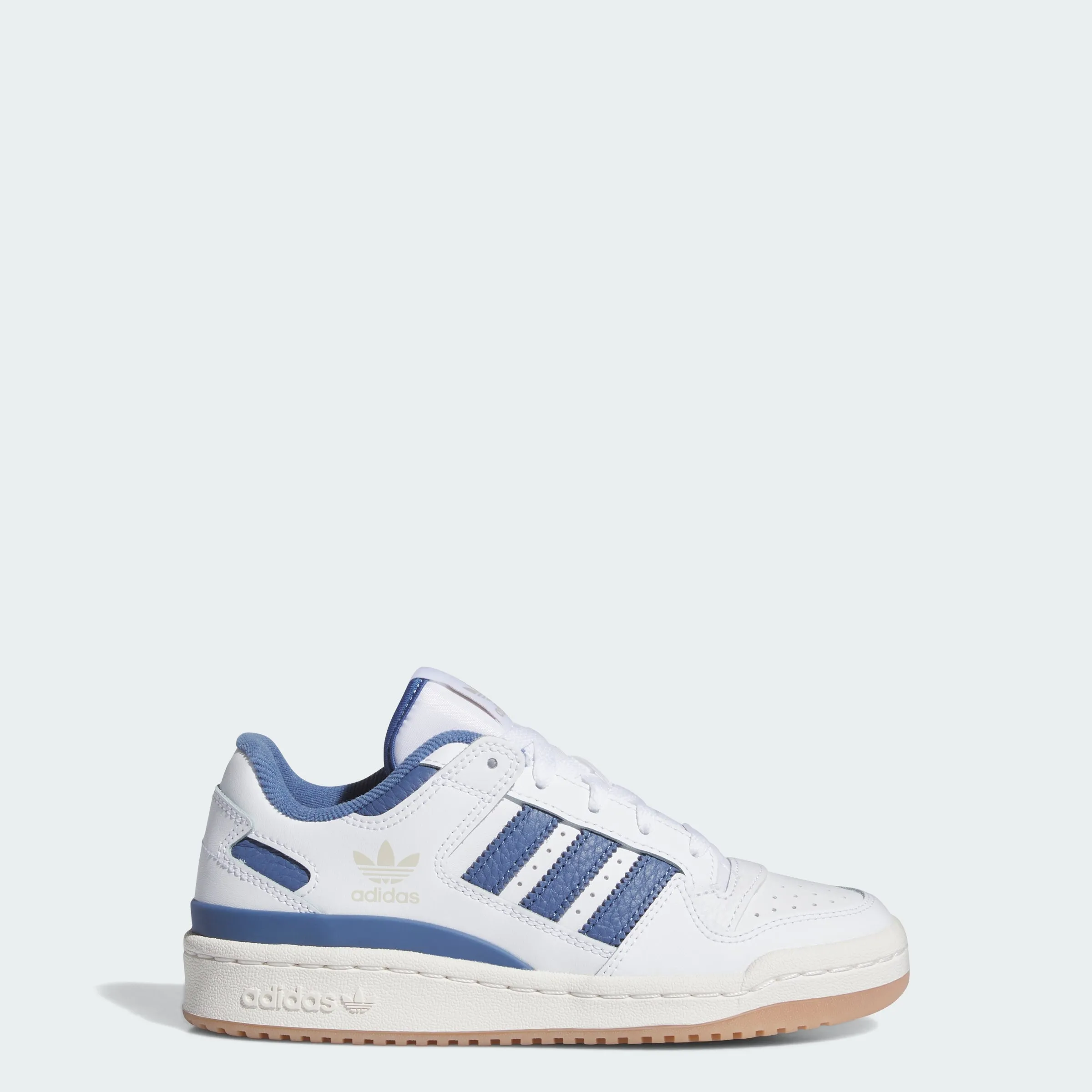 Kids' adidas Forum Low CL Shoes Kids Blue Basketball Shoes