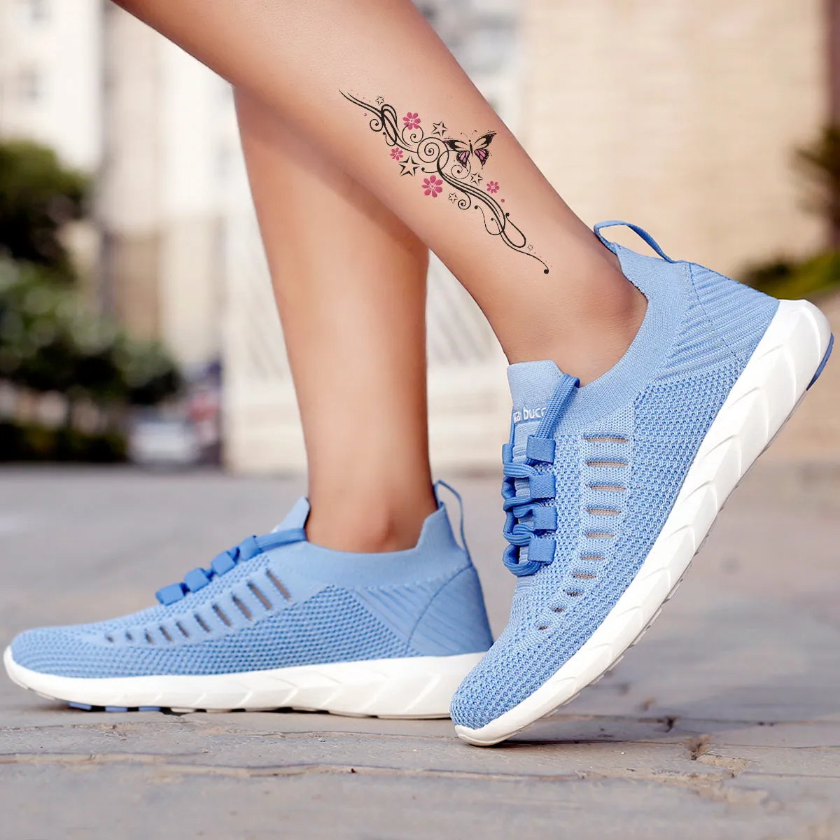 Best Everyday Basketball Shoes Bacca Bucci FISHJET Sneakers Shoes for Women | Blue Women Running & Training Shoes