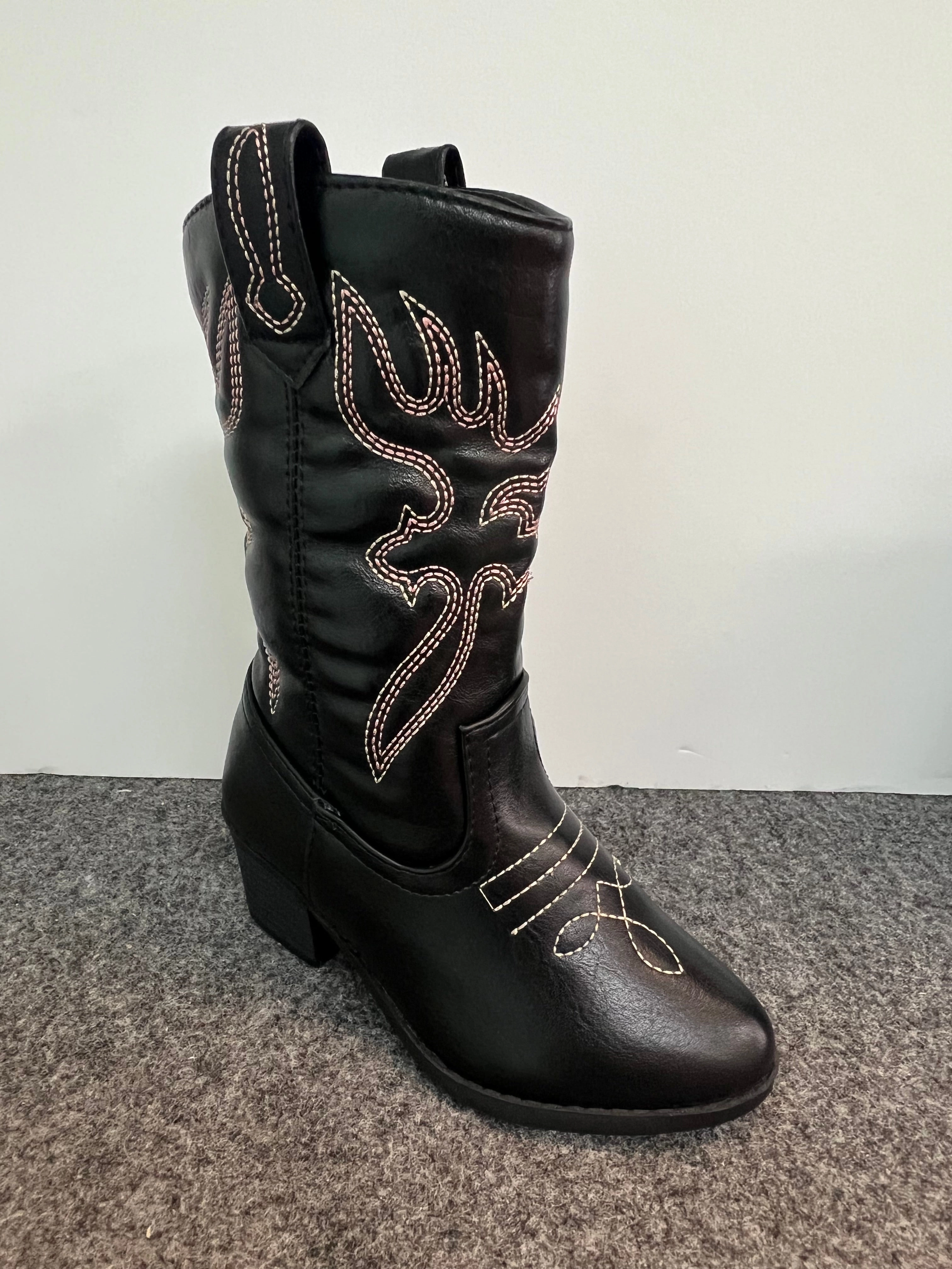 Low Top Hiking Boots RIVER-07K KIDS Black