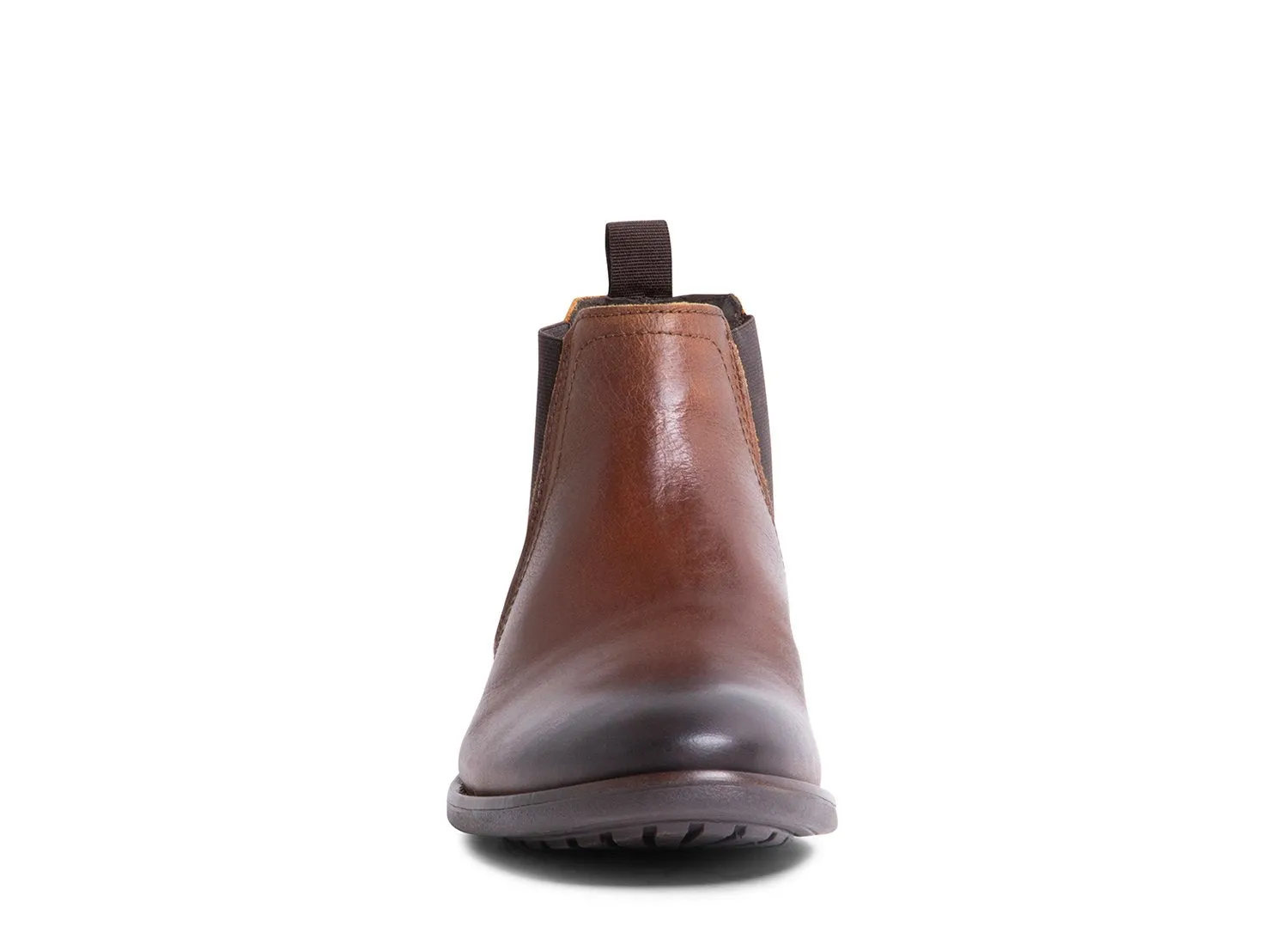 Tall Chunky Chelsea Boots URBANA TAN LEATHER