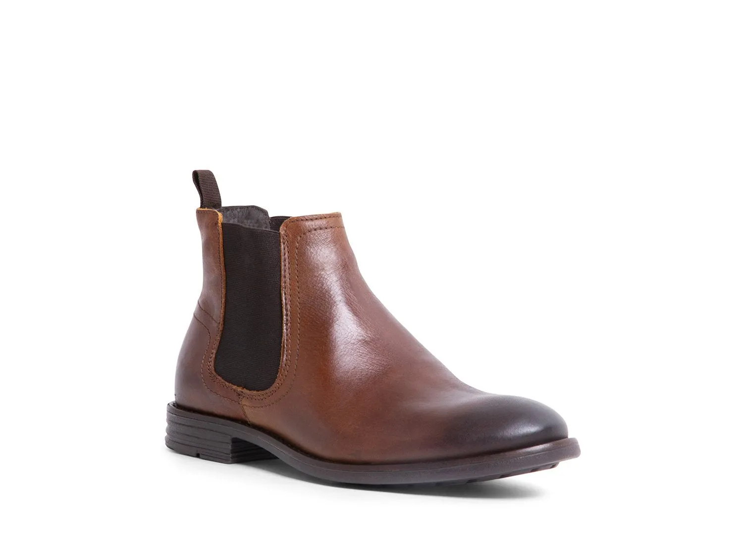 Leather Chelsea Boots Comfortable URBANA TAN LEATHER
