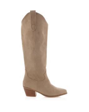 Hispanic Cowboy Boots URSON - BISQUE SUEDE