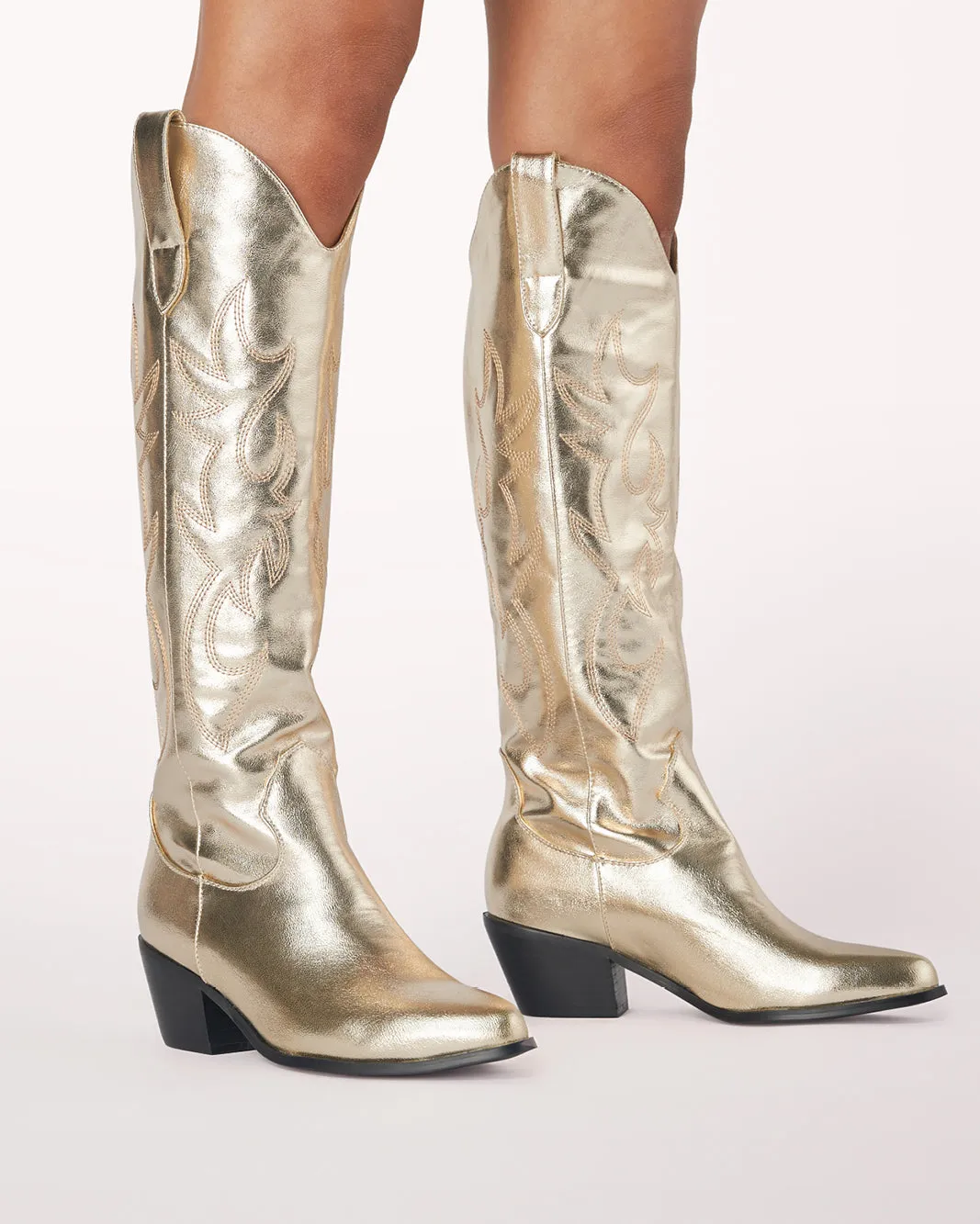 Bean Boots URSON - GOLD METALLIC