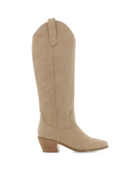 URSON - TAUPE NUBUCK Old Western Boots